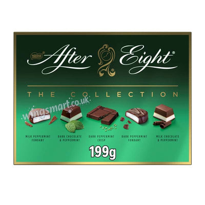 After Eight Collection Dark & Milk Peppermint Mint Chocolate Box 199g Treat