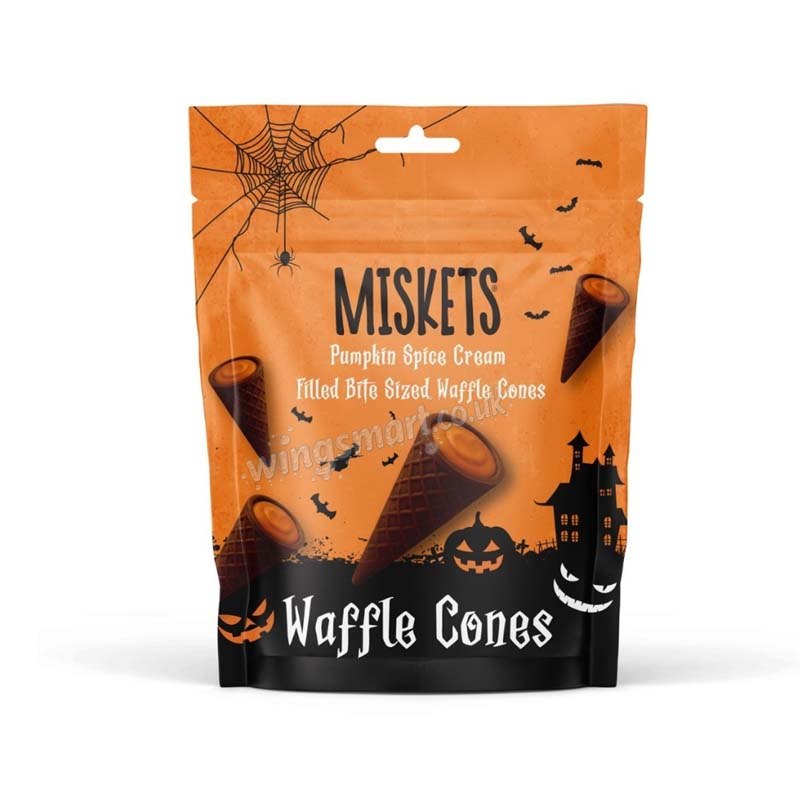 Miskets Pumpkin Spice Cones 12x50G FullBox