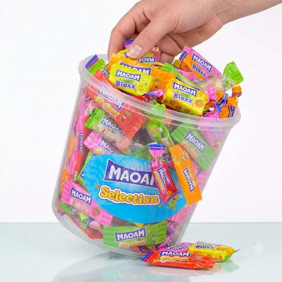 Haribo MAOAM Selection 1.14kg Mixed Chewy Sweets Tub