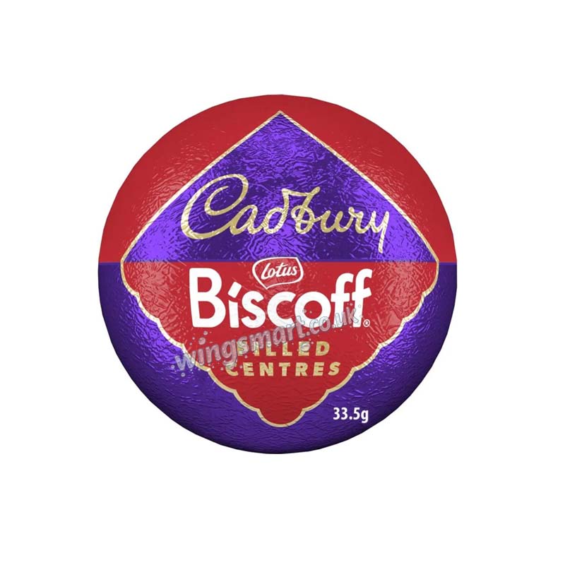 Cadbury Dairy Milk Biscoff Bauble Single 33.5g (Pack of 24)