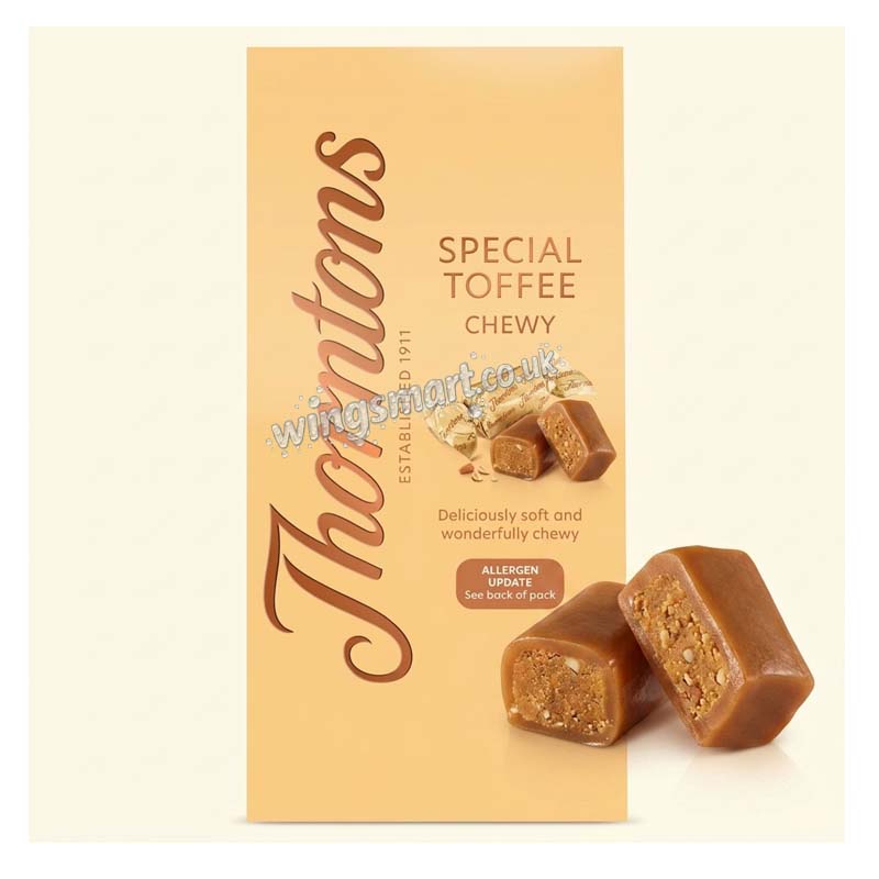 Thorntons Chewy Special Toffee Carton 150g (Pack of 5)