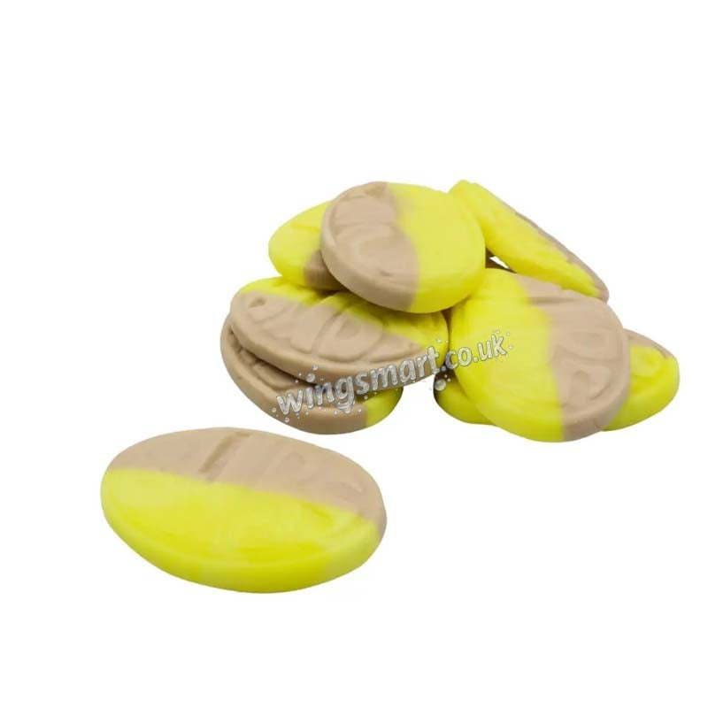 BUBS Banana & Caramel Foam Sweets 1kg - 5kg