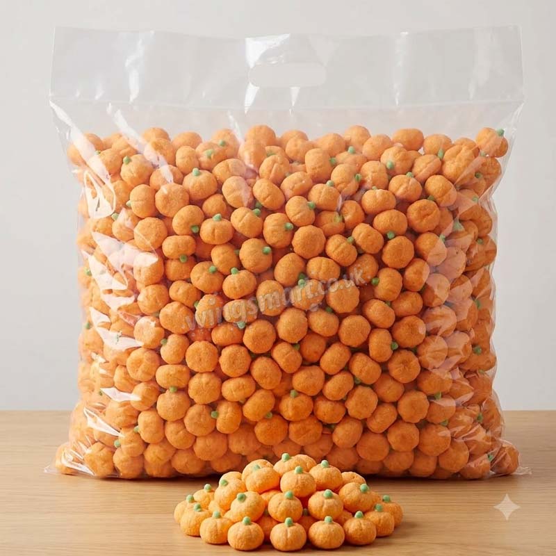 Pumpkin Marshmallows 1kg–5kg Halloween Pumpkin Shaped Mallow Sweets