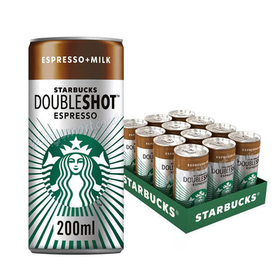 Ready to Drink Coffee Starbucks Doubleshot Espresso 12 x 200ml – Iced Espresso Energy Drink