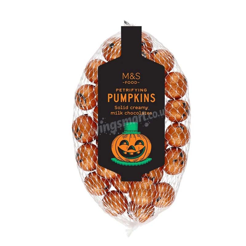 M&S Petrifying Pumpkins Milk Chocolates 130g (Pack of 5)