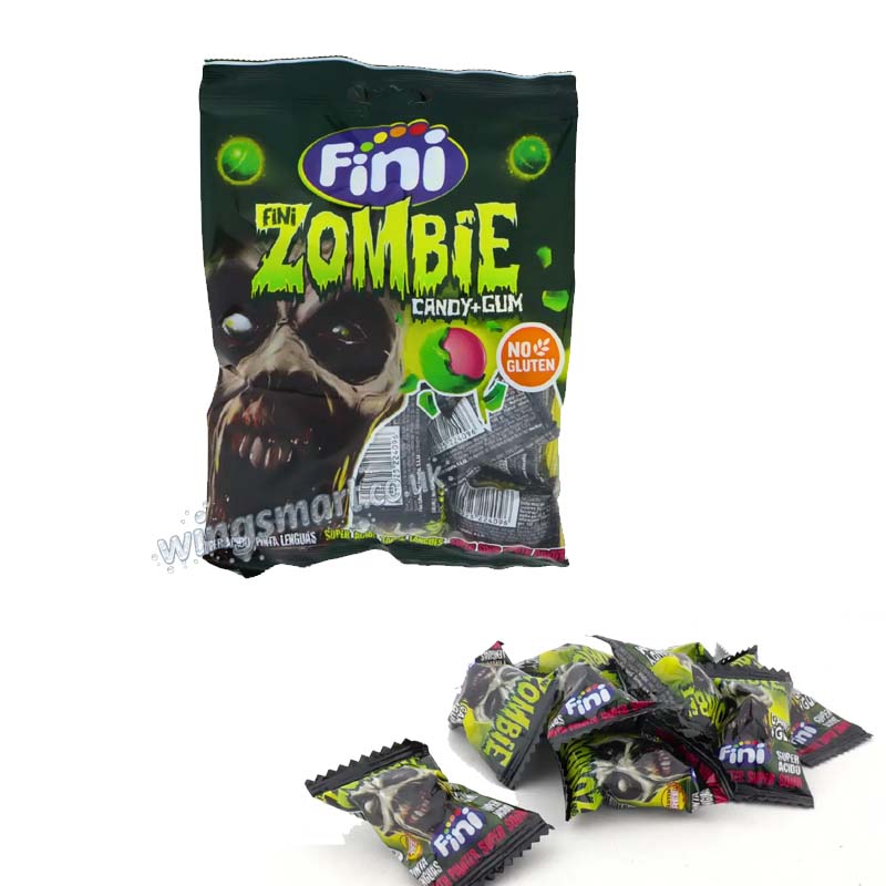 Fini Zombie Candy & Gum Bag 15x65g Full Box