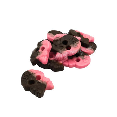 BUBS Raspberry Liquorice Skulls 1kg - 5kg