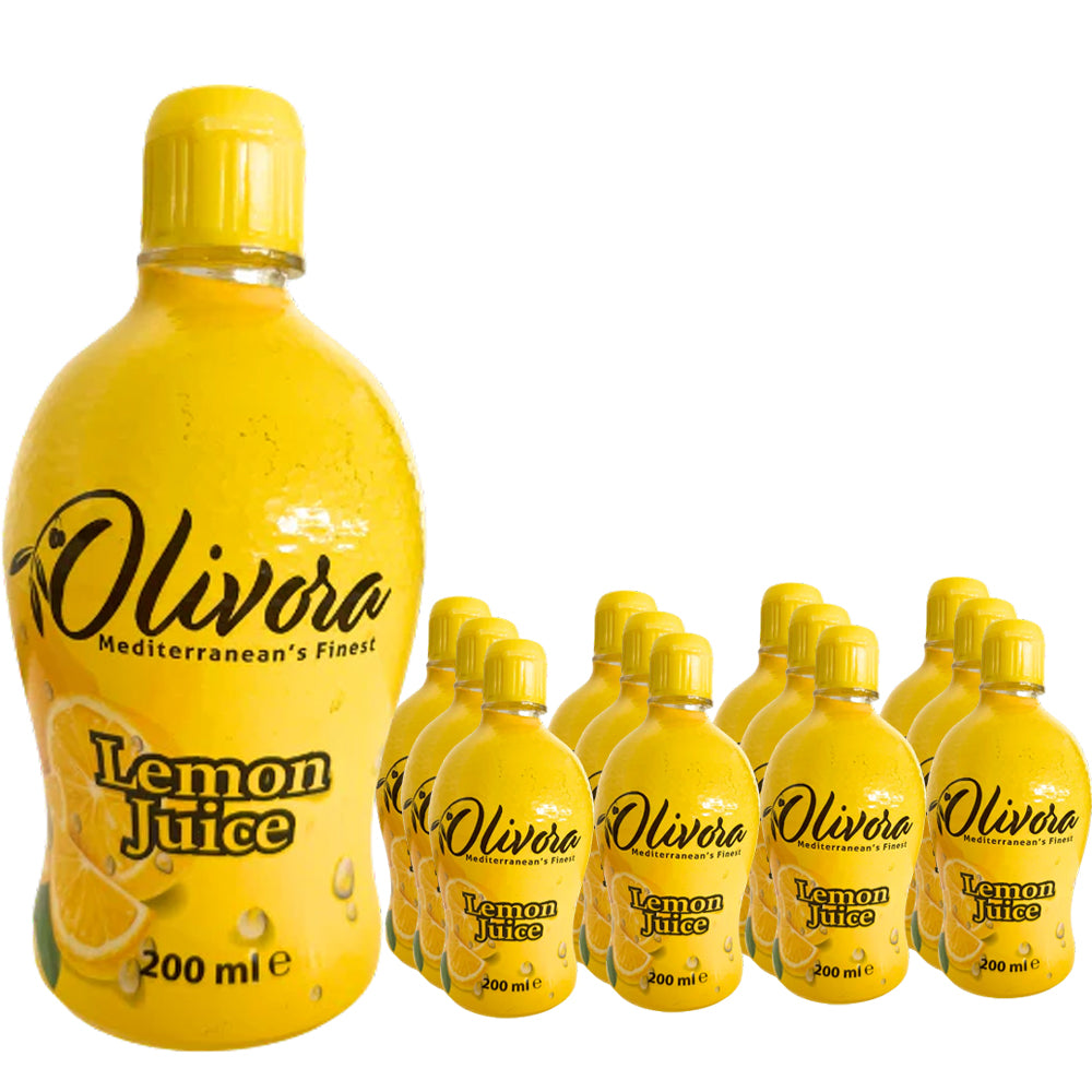 Olivora Lime & Lemon Juice 200g (6 & 12 Bottles)