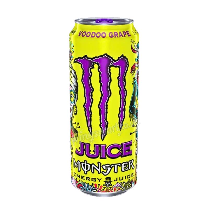 Monster USA Voodoo Grape 473ml (12 or 24 Packs)