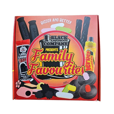 Family Favourites 350g – Black Liquorice Company Assorted Treat
