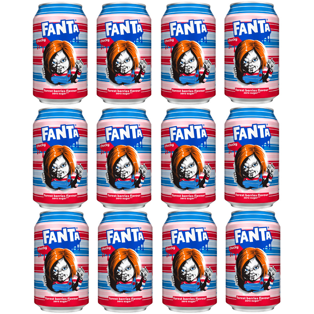 Fanta Zero Forest Berries – 330ml Can