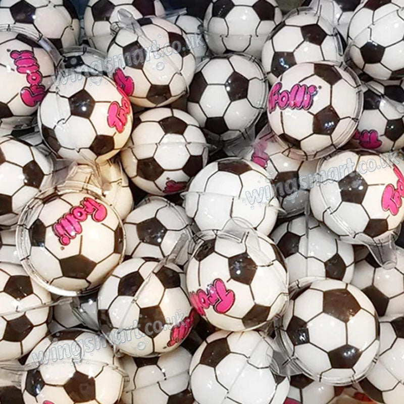 Trolli Super Kick Football 3D Candy 60 Count Bulk Pack with Tub