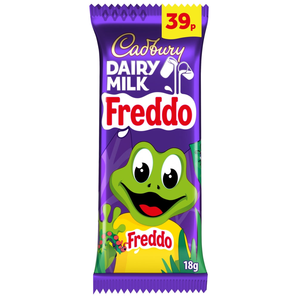 Cadbury Dairy Milk Freddo Chocolate Bar 18g PMP (Box of 60)