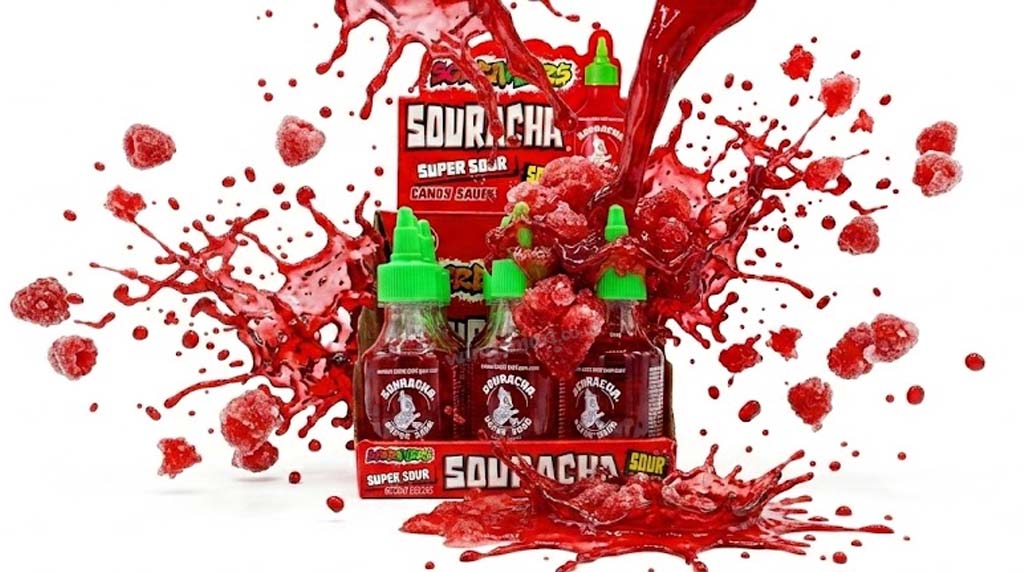 Zed Candy Screamers Souracha Super Sour Candy Sauce 90ml (Box of 12)
