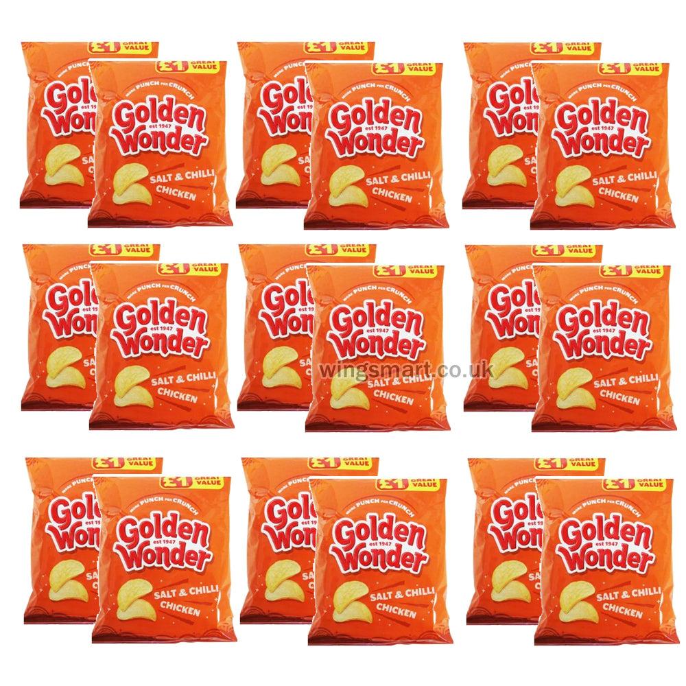 Golden Wonder Salt And Chilli Chicken 57g PMP