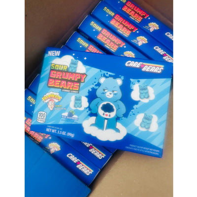 Warheads Sour Grumpy Care Bears Theatre Box 99g