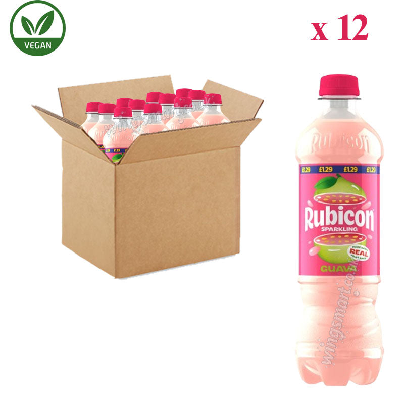 Rubicon Sparkling Tropical, Cherry Burst & Guava Drink 500ml PMP Summer Drink Treat