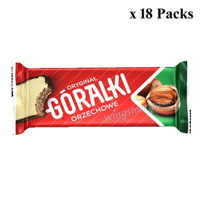 Goralki Assorted Wafer Biscuits 50g – Mixed Flavours Pack (18 & 36 packs)