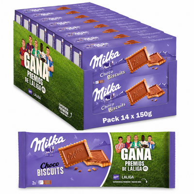 Milka Choco Biscuits 14X150g