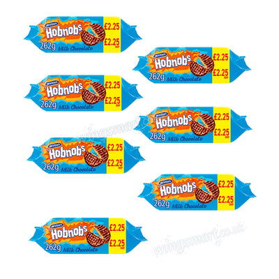 McVitie's Milk Chocolate Hobnobs Biscuits 262g PMP