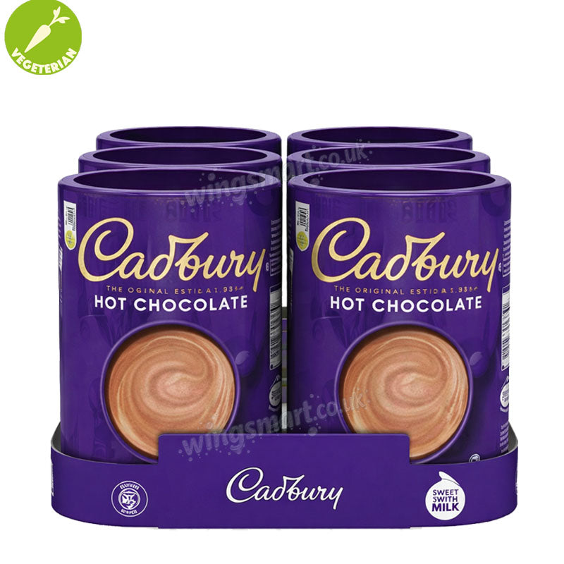 Cadbury Instant Hot Chocolate 250g (Box of 6 bottles)