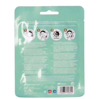 DERMA V10 HYDRATING FACE MASK VITAMIN E (Case of 48)