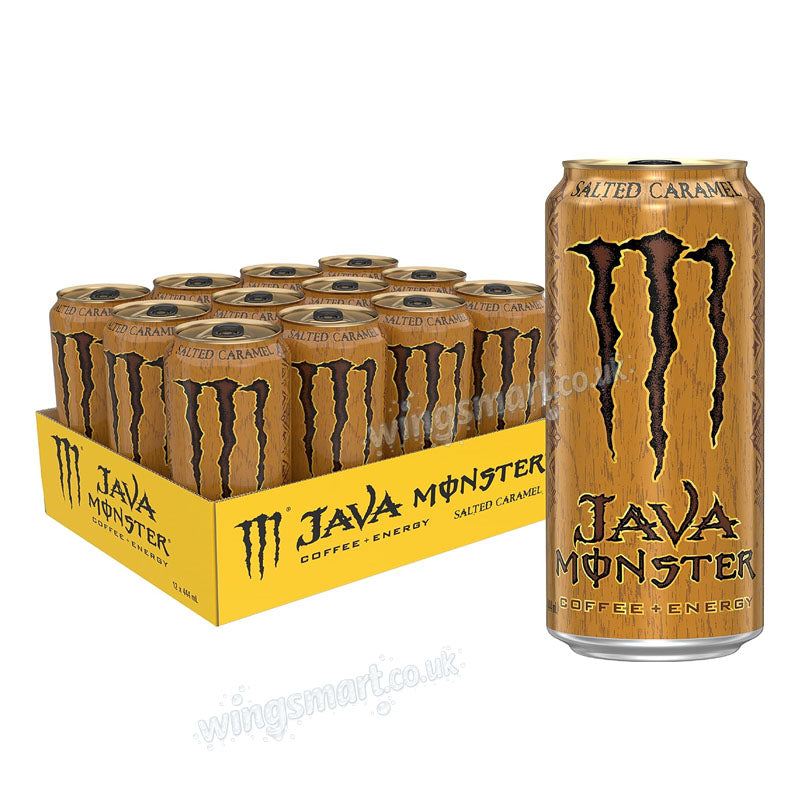 Monster Java Salted Caramel 444ml (Box of 12 Cans)