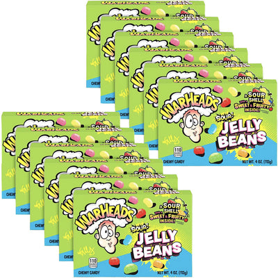 Warheads Sour Jelly Beans Theatre Box 113g