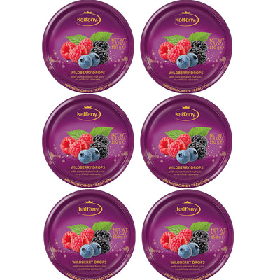 Kalfany Wildberry Drops Tin 150g
