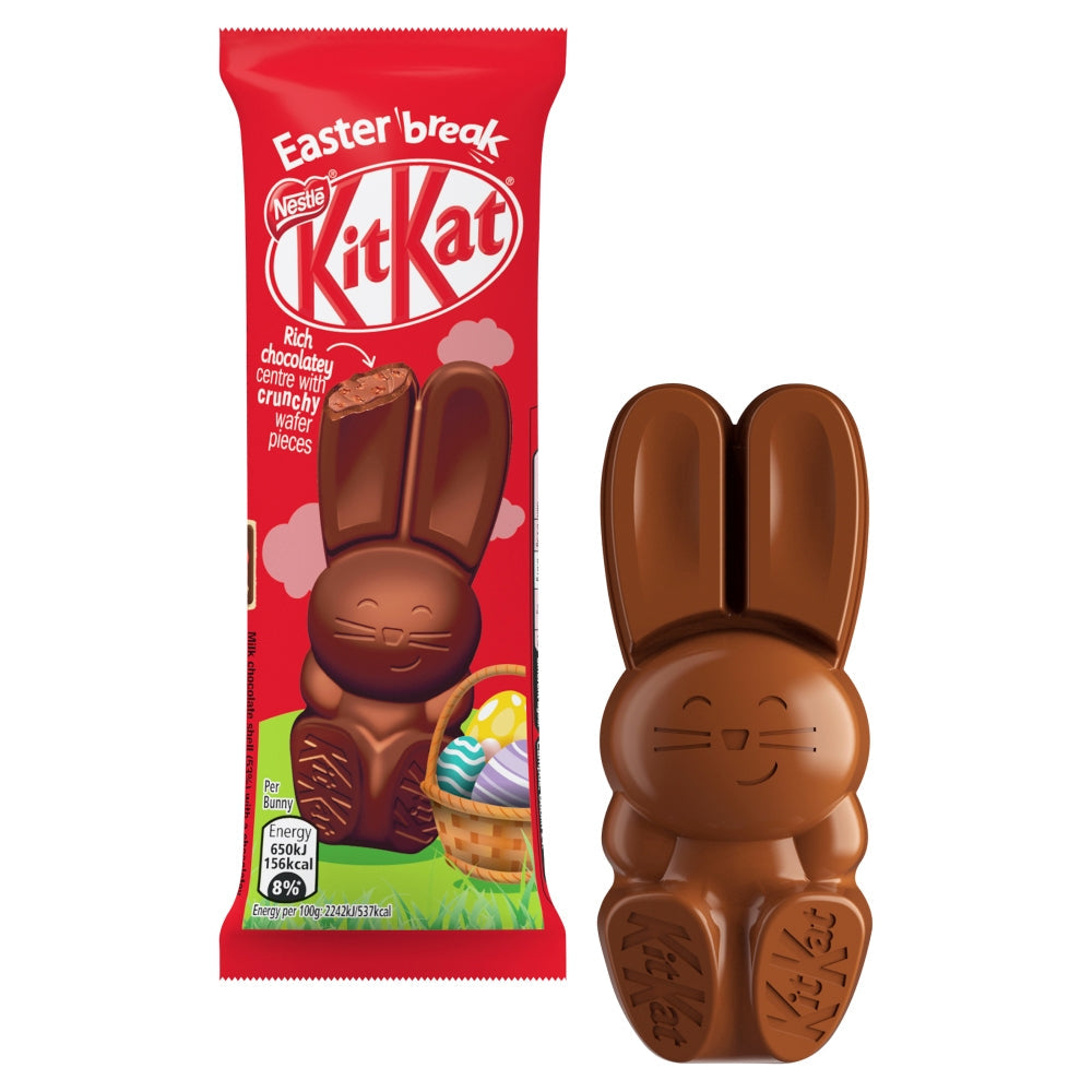 Kit Kat Bunny Milk Chocolate Easter Figure 29g (Box of 30)