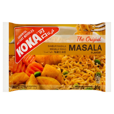 Koka Oriental Instant Noodles Masala Flavour 85g – Pack of 30