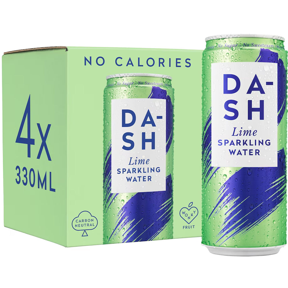 Dash Sparkling Water 330ml (Pack of 4)