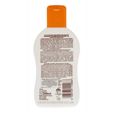 Malibu Kids Sun Lotion 200ml – SPF 30