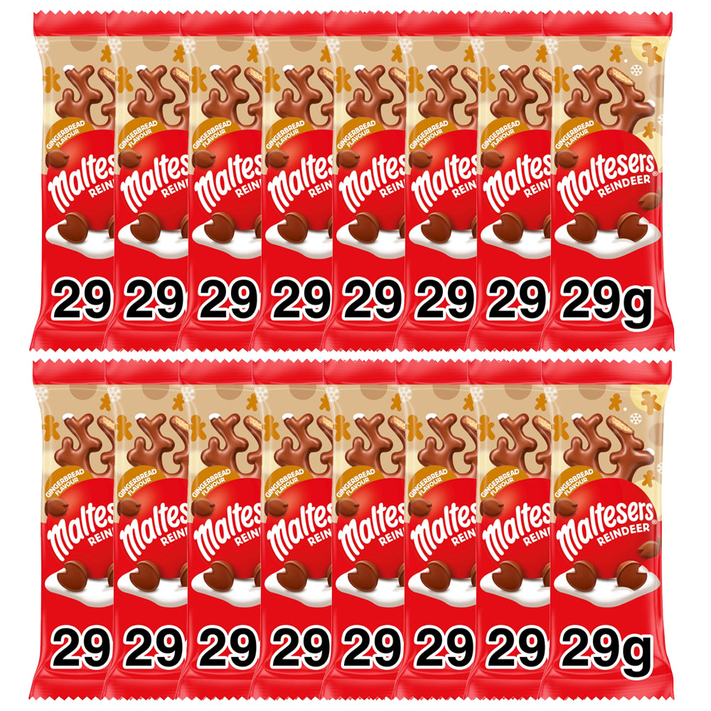 Maltesers Reindeer Gingerbread Chocolate Christmas Treat 29g