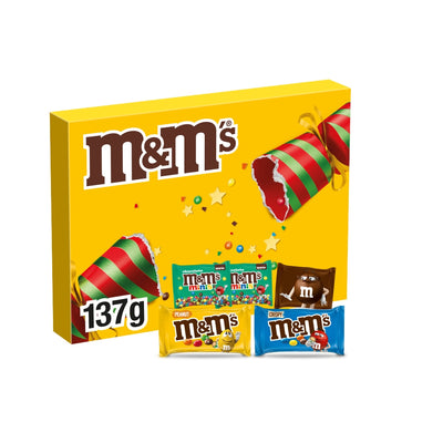 M&M's & Friends Christmas Chocolate Selection Box 137g – 9 Pack