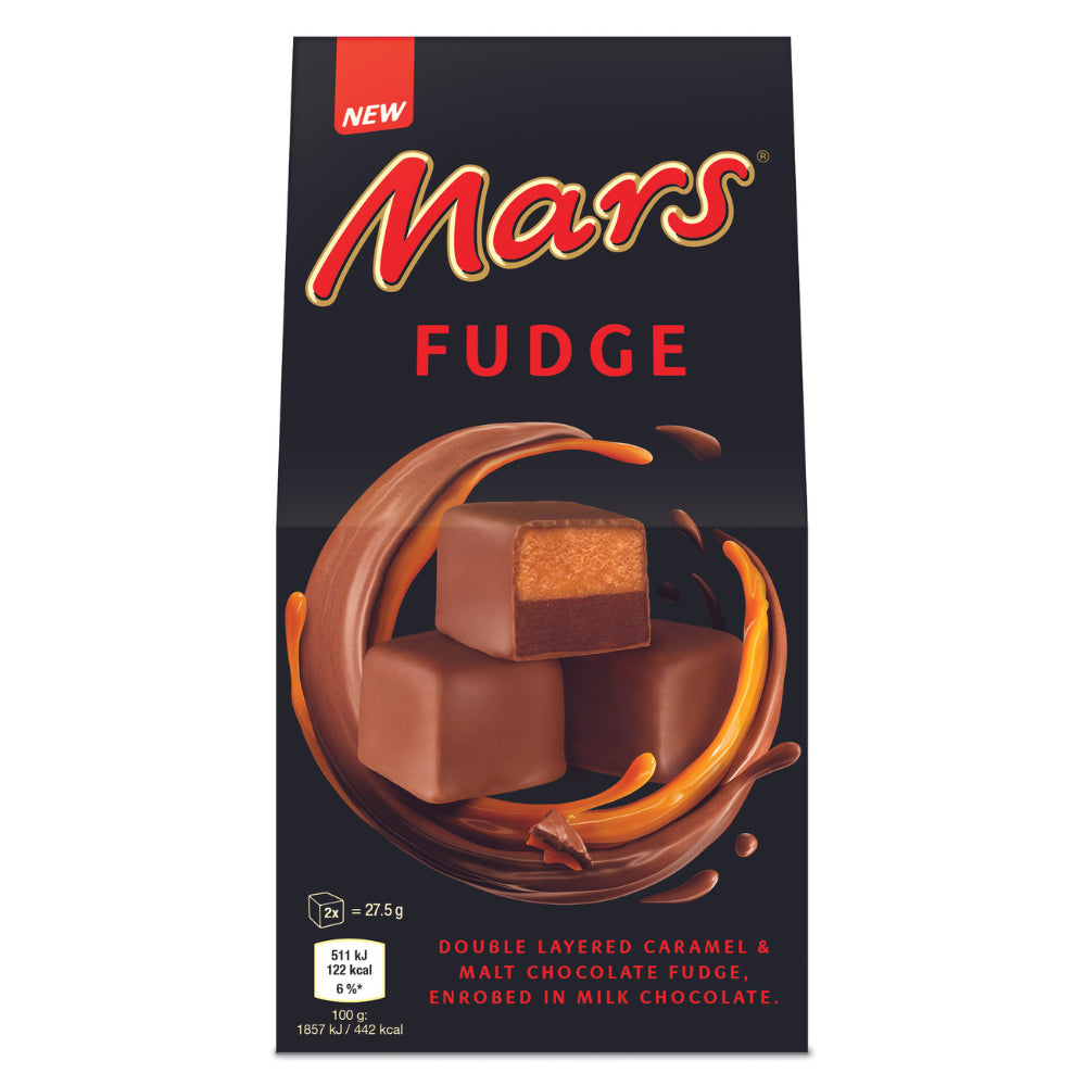 The Fudge Gift Box (Galaxy, Bounty, Mars) Each 110g