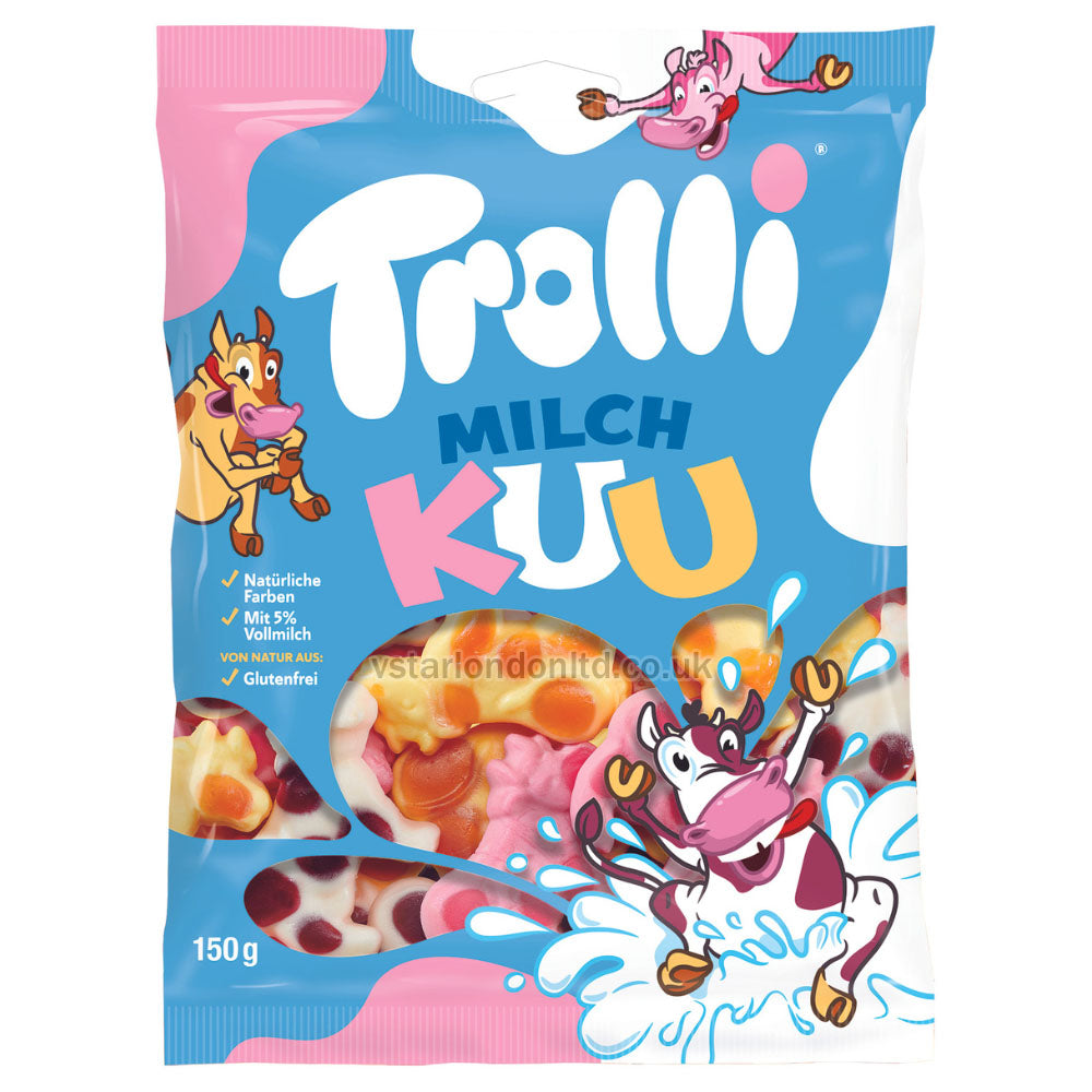 Trolli Assorted Gummy Candy Bags 150g