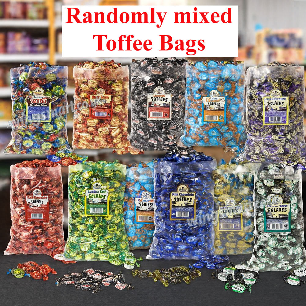 Walkers Nonsuch Assorted Randomly Mixed Toffee Selection Bags 2.5kg
