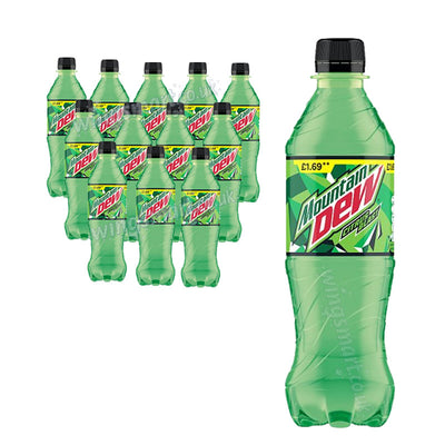 Refreshing Mountain Dew Citrus Blast 500ml 12 Bottles PMP Soft Drink Summer Boost