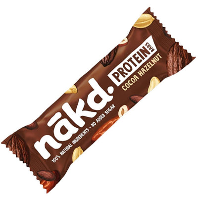 nakd. Protein Cocoa Hazelnut Fruit & Nut Bar 45g (Box of 16)