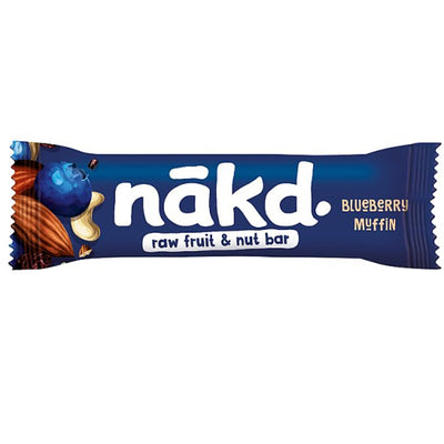 Nakd Blueberry Muffin Fruit & Nut Bar 35g (Case of 18)