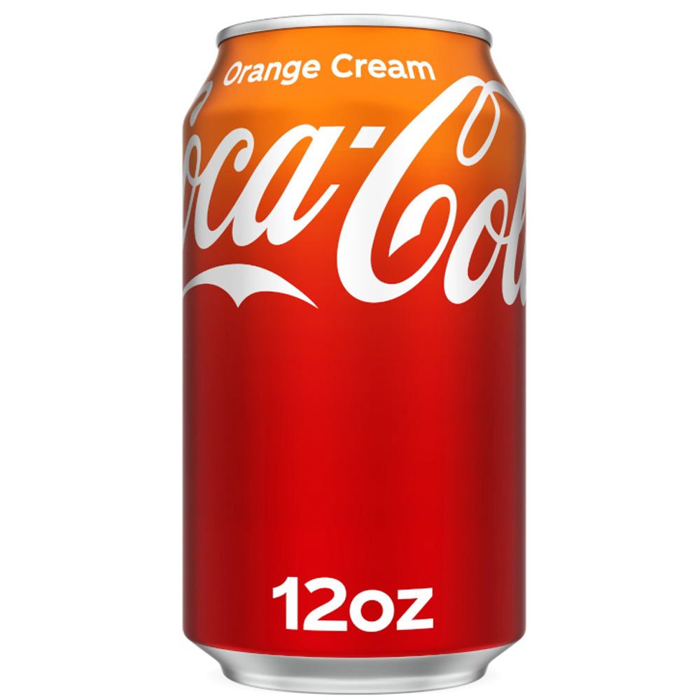 Coca-Cola Orange Cream Soda – 12 x 355ml Cans