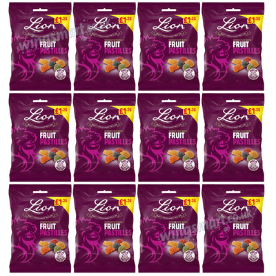 Lion Fruit Pastilles Bag 130g PMP – Sugar Coated Fruit Flavoured Hard Gums