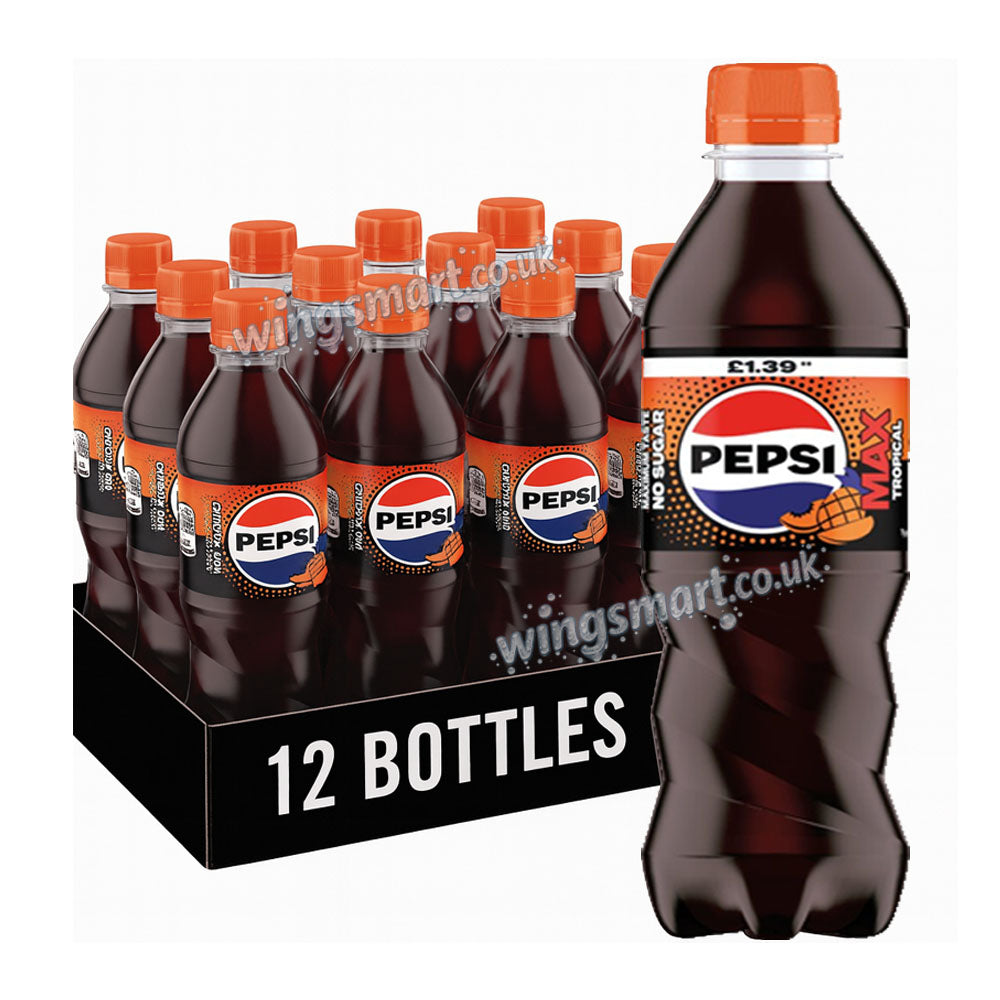Pepsi Max Tropical Bottle PMP 500ml