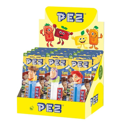 Pez Toy Story 1+2 Impulse Packs 17g Candy Dispenser Packs Toy Story Sweets (Box of 12)