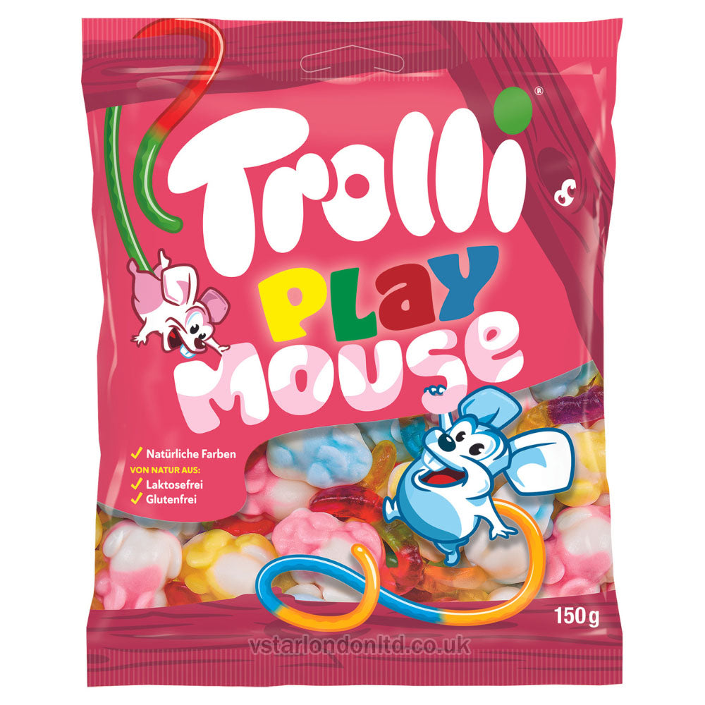 Trolli Assorted Gummy Candy Bags 150g