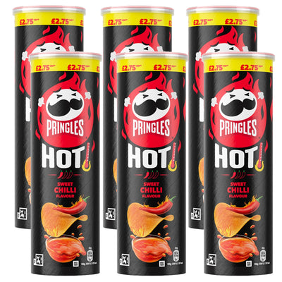 Pringles Hot Sweet Chilli Sharing Crisps 160g PMP