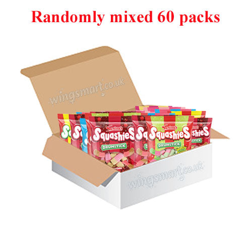 Swizzels Drumstick Squashies 120g Randomly Mixed Packs (30 & 60 Packs Available)
