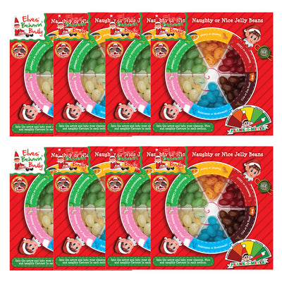 Elves Behavin' Badly Naughty or Nice Jelly Bean Game 100g