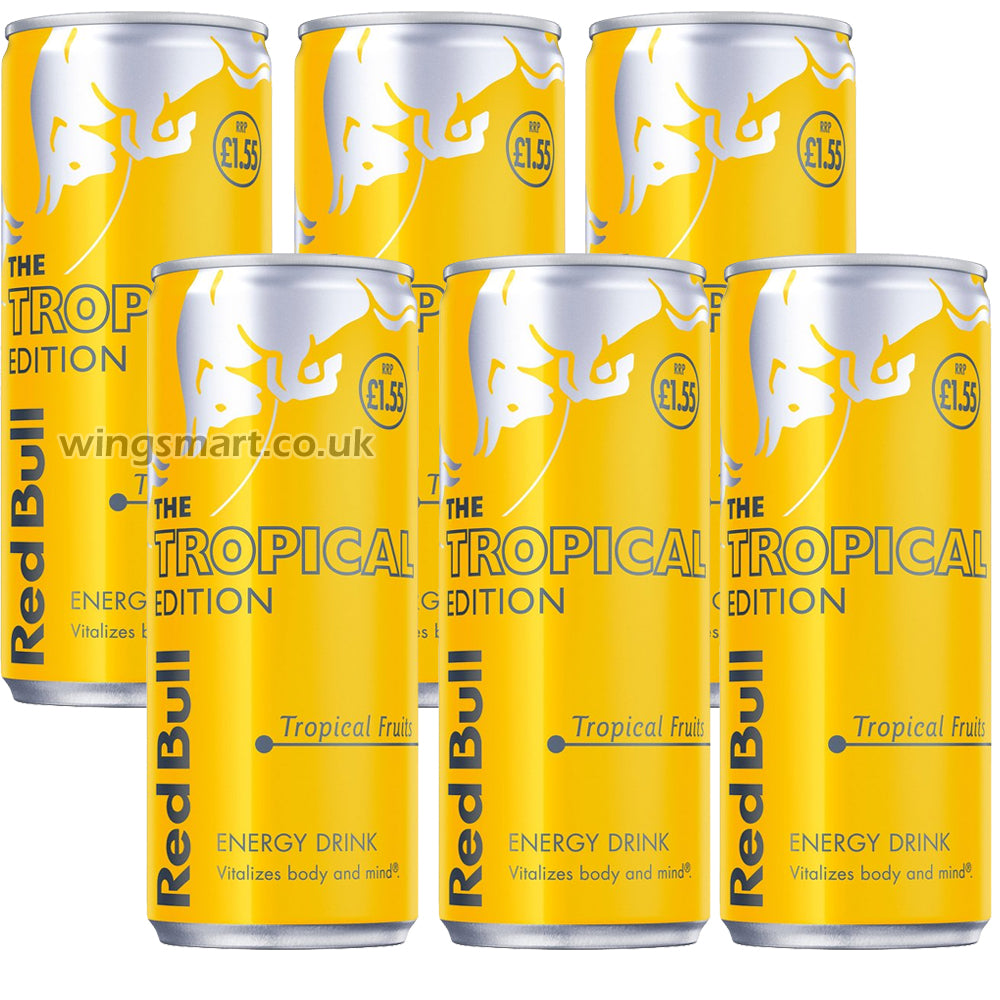Red Bull Tropical Edition Energy Drink Tropical Fruits PMP 250ml red-bull-tropical-edition-energy-drink-tropical-fruits-pmp-250ml